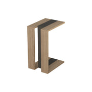 Tavolino laterale in legno "Muju" - 30 x 40 x 57 cm - Rovere antracite