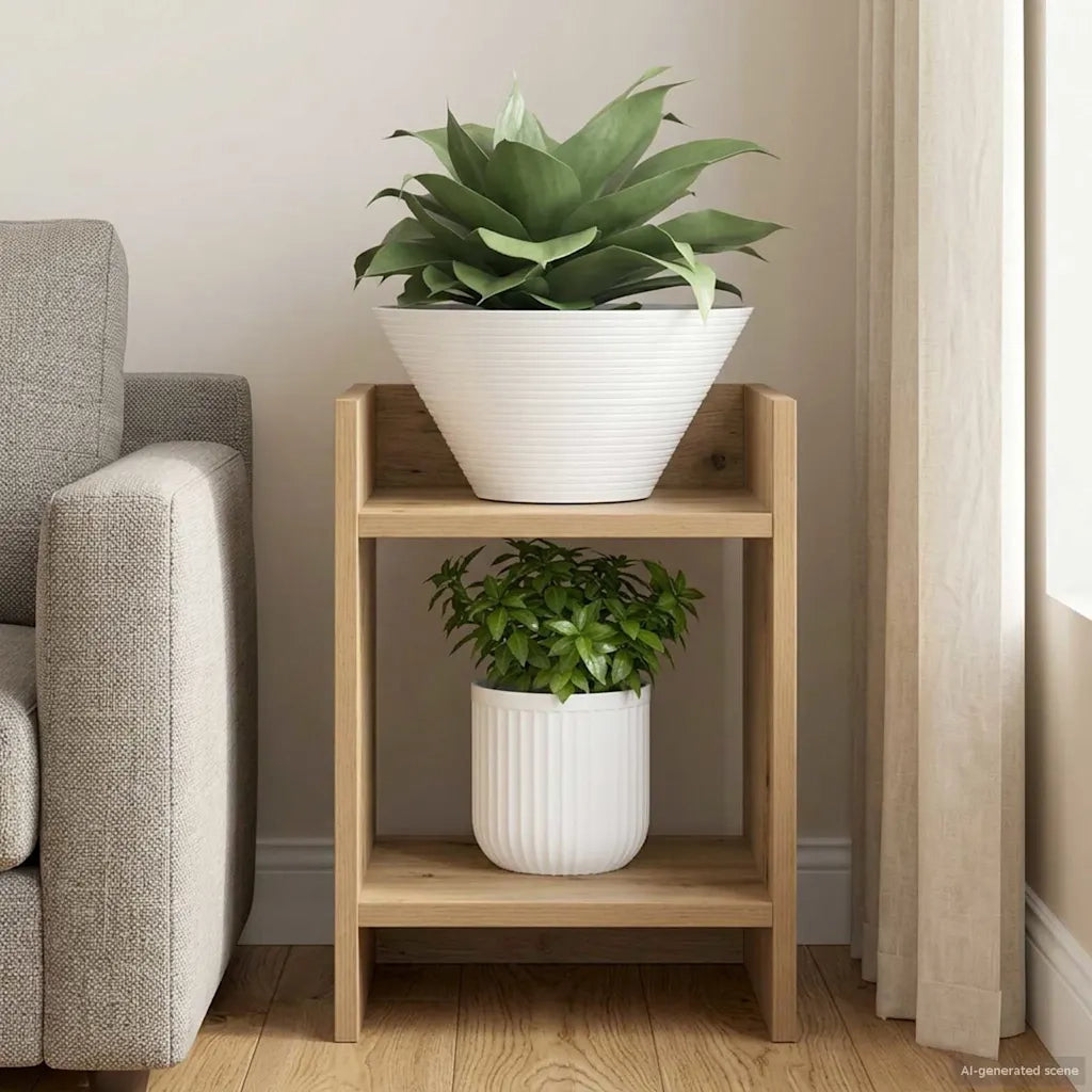 Supporto per piante | Sostegno per piante Rovere Artigianale 30 x 30 x 40 cm