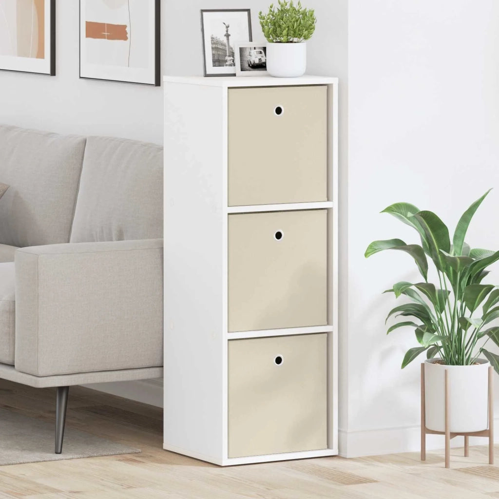 Credenza con cassetto Bianco 35 x 32 x 99,5 cm 8000564