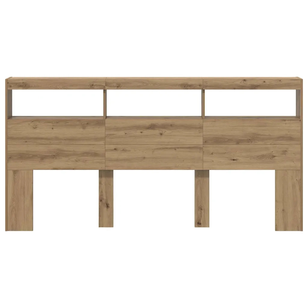 Testiera-Testata-Testiera Decorativa Rovere artigianale 200 x 17 x 102 cm Legno multistrato