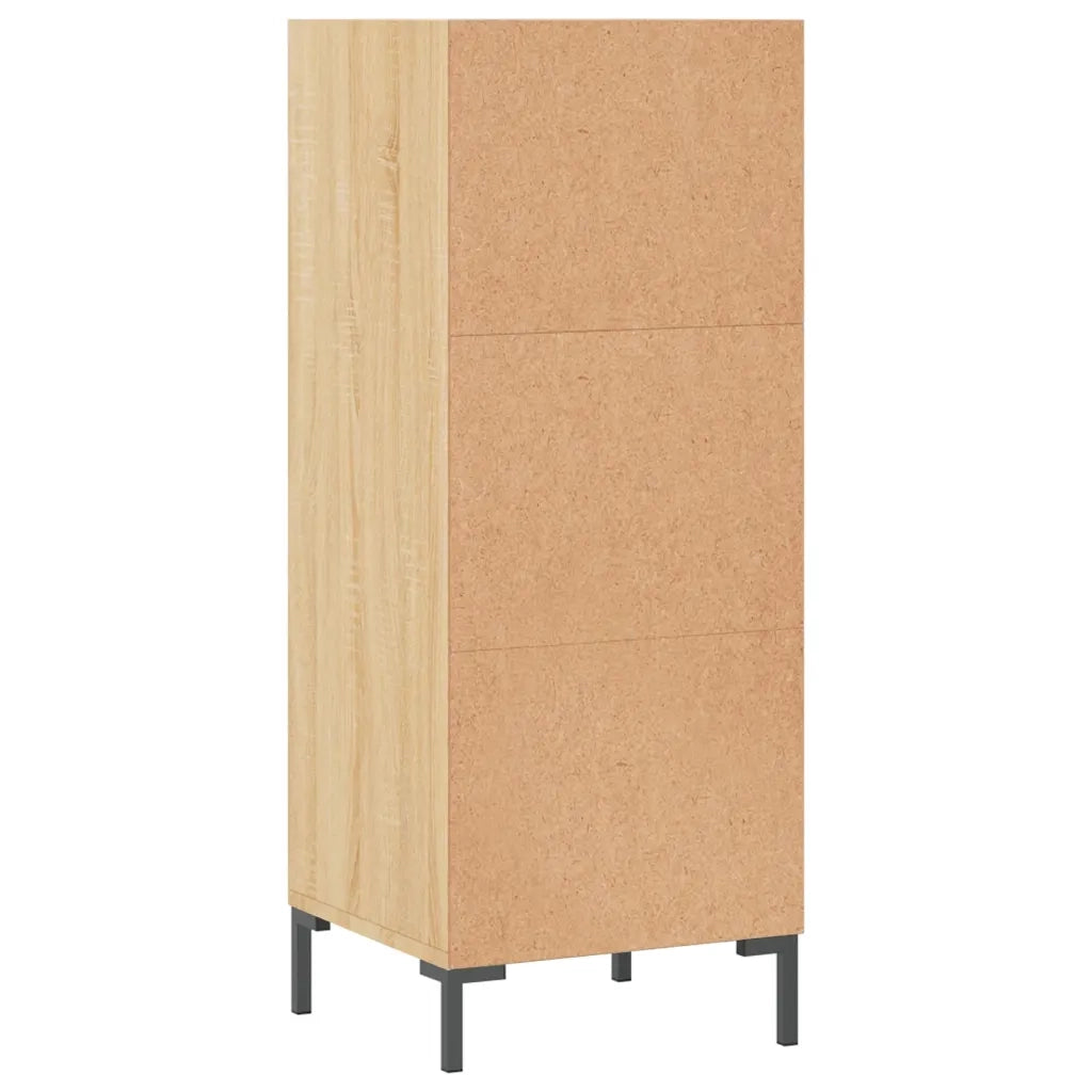 Credenza | Madia | Buffet da pranzo | Armadio da pranzo Rovere Sonoma 34,5x32,5x90 cm in Legno Multistrato