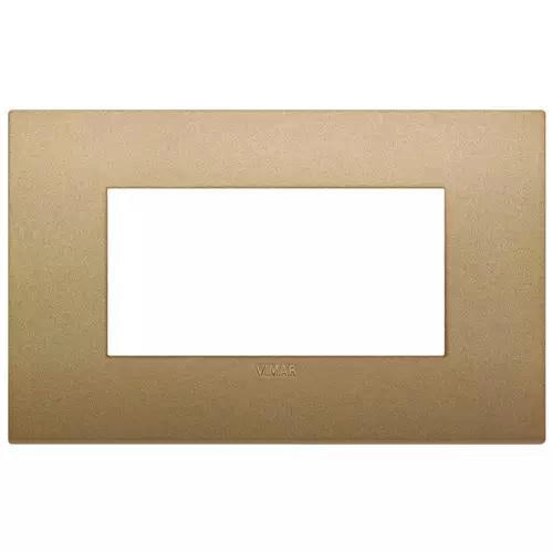 VIMAR ARKE - PLACCA CLASSIC 4M ORO MATT