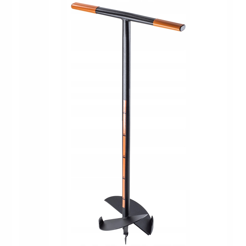 Trivella manuale KADAX da 250 mm per terreno, trapano per fori nel terreno, robusta trivella da giardino
