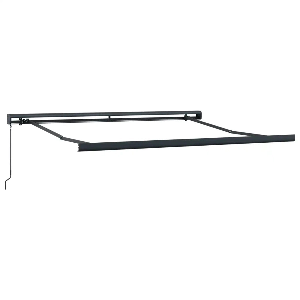Tenda retrattile Grigio chiaro e bianco 300 x 250 cm 3425892