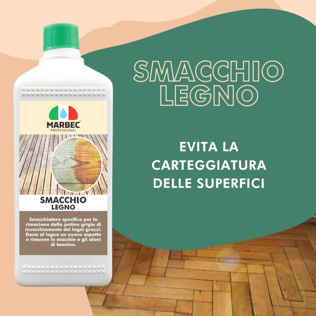 Smacchiare legno SMACCHIO LEGNO   1LT