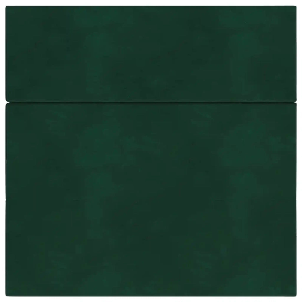 Divano Letto Pieghevole 200 x 67 x 45 cm Verde Scuro 900265