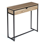 IDMarket - Consolle 1 cassetto DETROIT design industriale