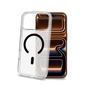 Celly Gelskin Magsafe Trasp. Cover Iphone 18 PRO Max/17 Pro Max Blk