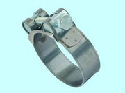 15 PZ FASCETTE FASCETTA STRINGITUBO A BULLONE PER TUBI  40-43MM - BULLONE M8