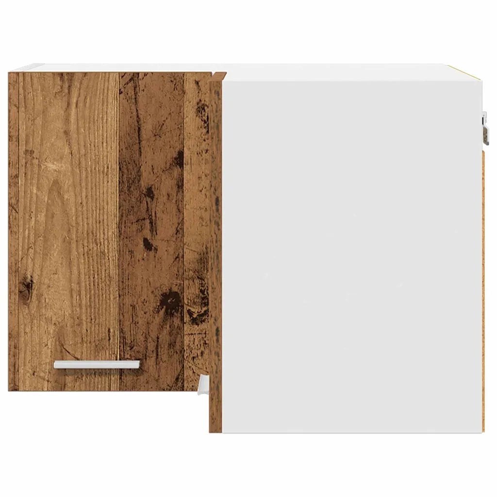 Armadio pensile Legno Antico e Bianco 57 x 57 x 40 cm 884192