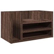 Mobiletto portaoggetti per ufficio legno ingegnerizzato rovere marrone 02_0043575