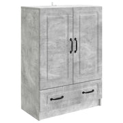 Credenza Grigio Cemento 66 x 34,5 x 92 cm Legno ingegnerizzato 895818