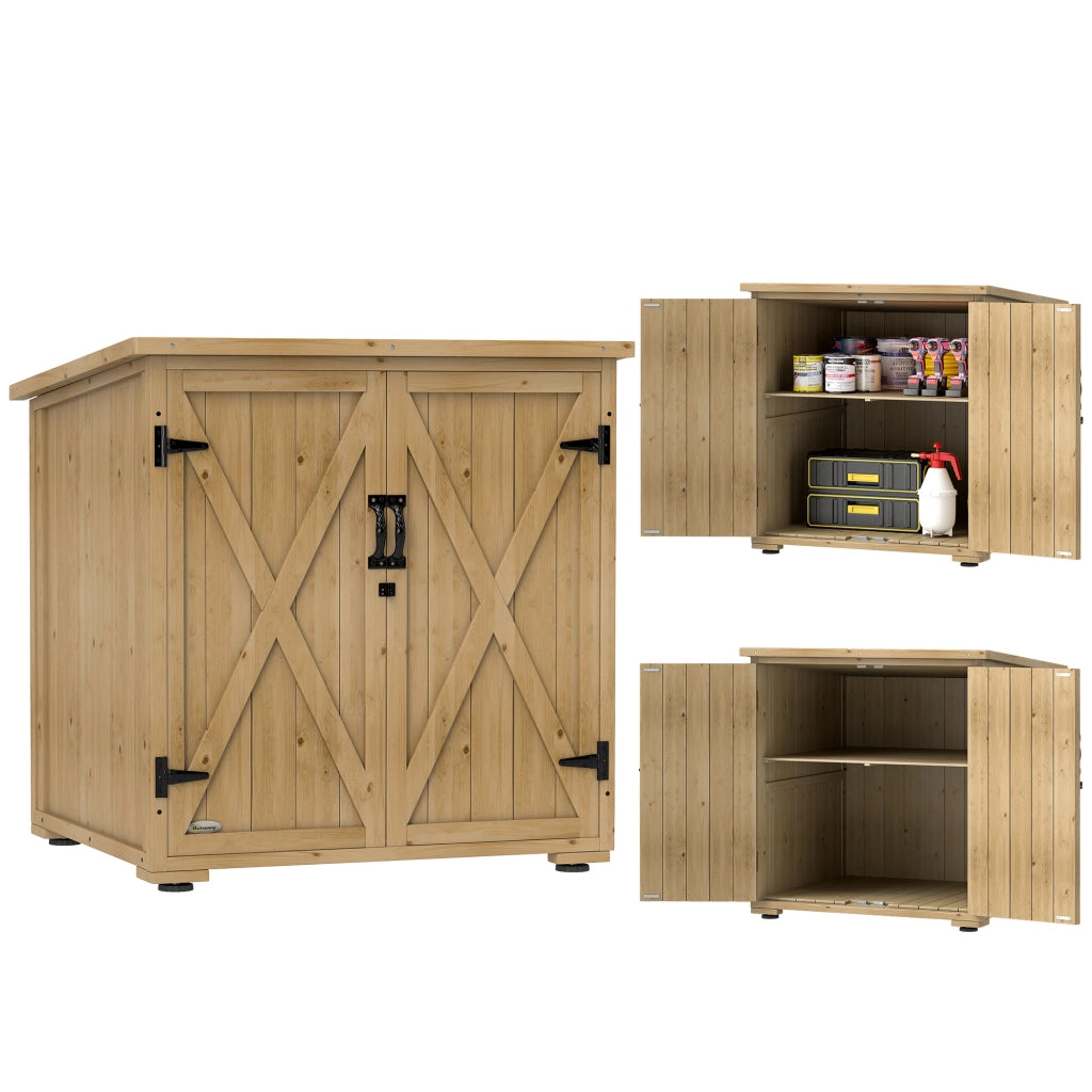 Box per cuscini da giardino ¨C zephmum ¨C grigio scuro 77.5x88x90 cm