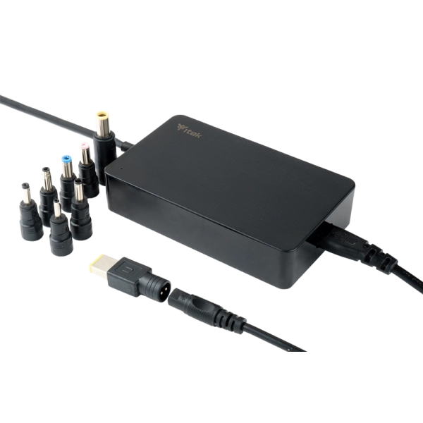 Alimentatore Universale per Notebook - 65W- 8 connettori- Slim Design