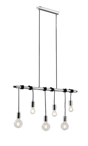 Lampadario ANOUK cromo