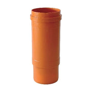 GIUNTO DI DILATAZIONE IN PVC ARANCIO CON GUARNIZIONE AL LABBRO- Diam. 100- ESCLU- pezzi 1