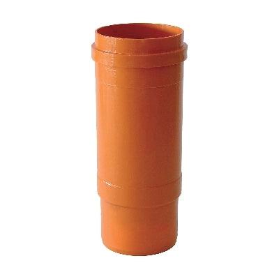 GIUNTO DI DILATAZIONE IN PVC ARANCIO CON GUARNIZIONE AL LABBRO- Diam. 100- ESCLU- pezzi 1