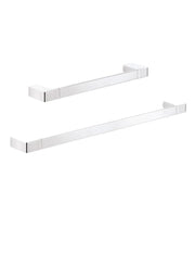 Set 2 portasalviette di GEDY linea Pirenei cromato