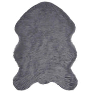 Tappeto in finta TAFALLA | Tappeto del soggiorno Antracite 60 x 90 cm Poliestere