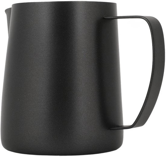 Sommelier per Latte - Bicchiere per Latte da 700 ML - Caffettiera in Acciaio Inossidabile - Tappo Spesso - Bicchiere per Latte Artistico - Progettazione Senza Gocce - Ideale per Baristi e Per la Preparazione in Casa