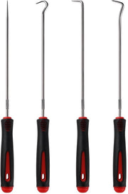 Set di 4 strumenti per rimuovere cerchioni in gomma e O-ringen, con set di attrezzi a pick e hook, per la precisione e la facilità di rimozione