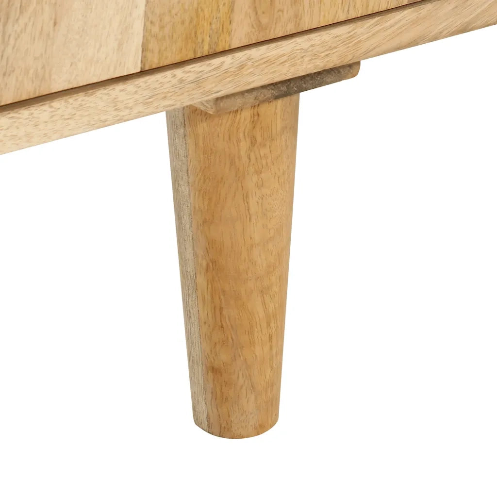 Cassettiera 70x35x70 cm in Legno Massello di Mango CFW6812331