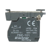 Elemento di blocco contatti ausiliari in plastica 1NO 240V/10A TB5 Breckner Germany
