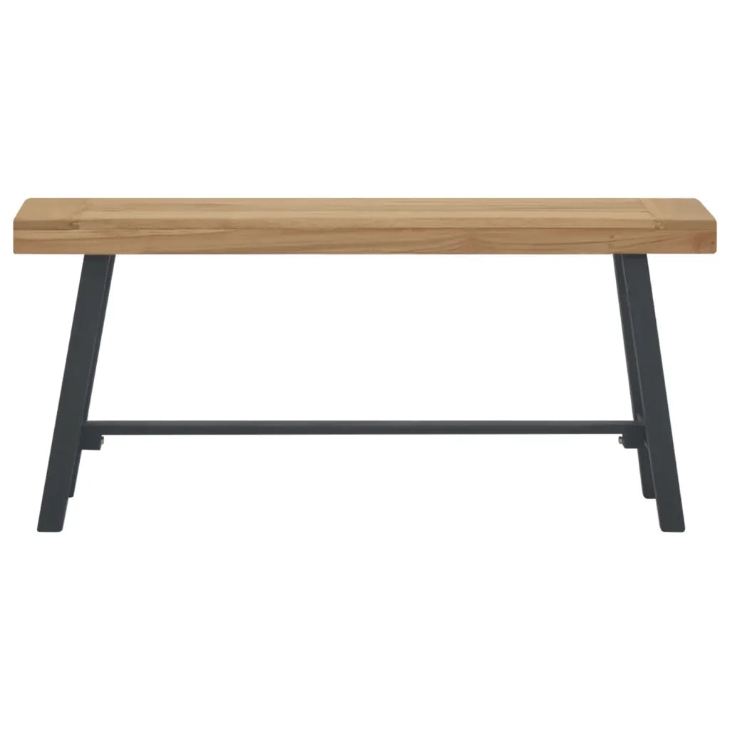 Panchina 110 cm in Legno Massello di Teak 340743