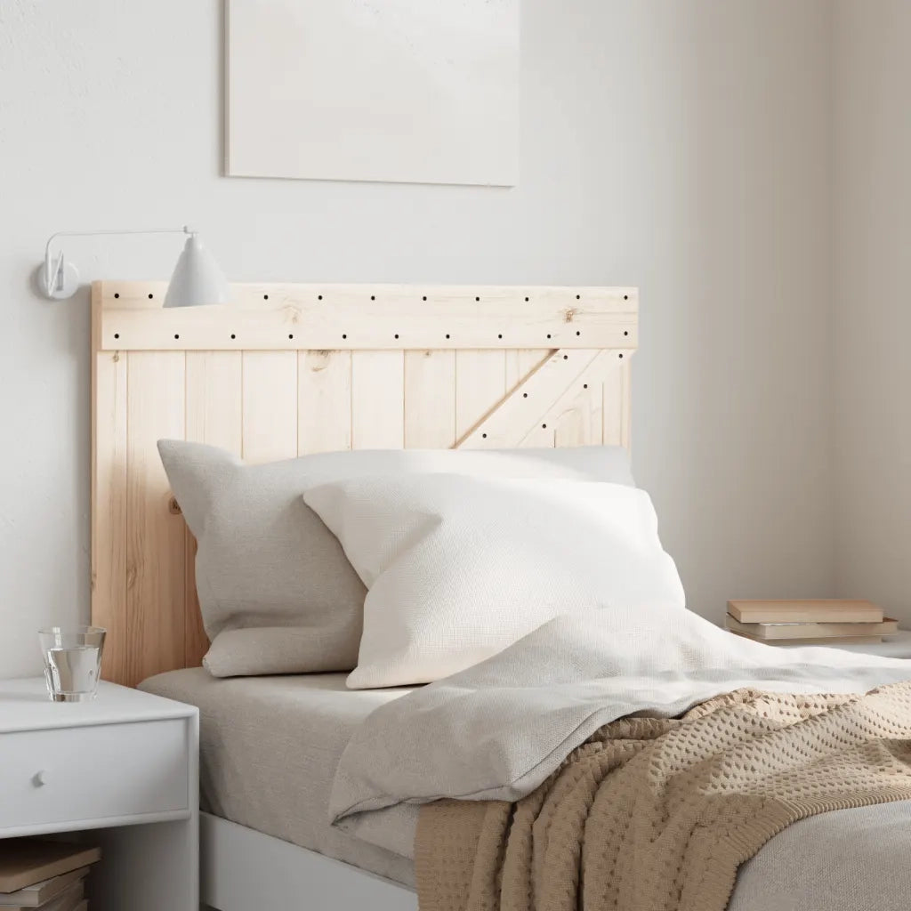 Testiera-Testata 90x104 cm in Legno Massello di Pino 638366