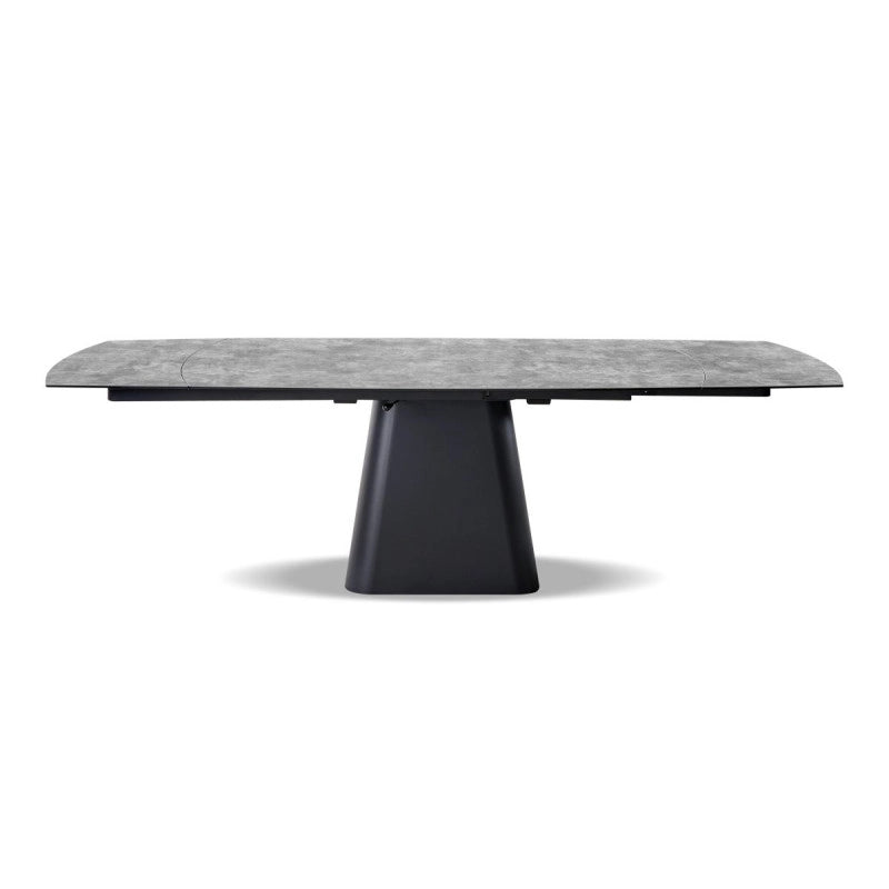 Tavolo Allungabile Jarrett 160(240)x90x75 Piano Grigio Lucido