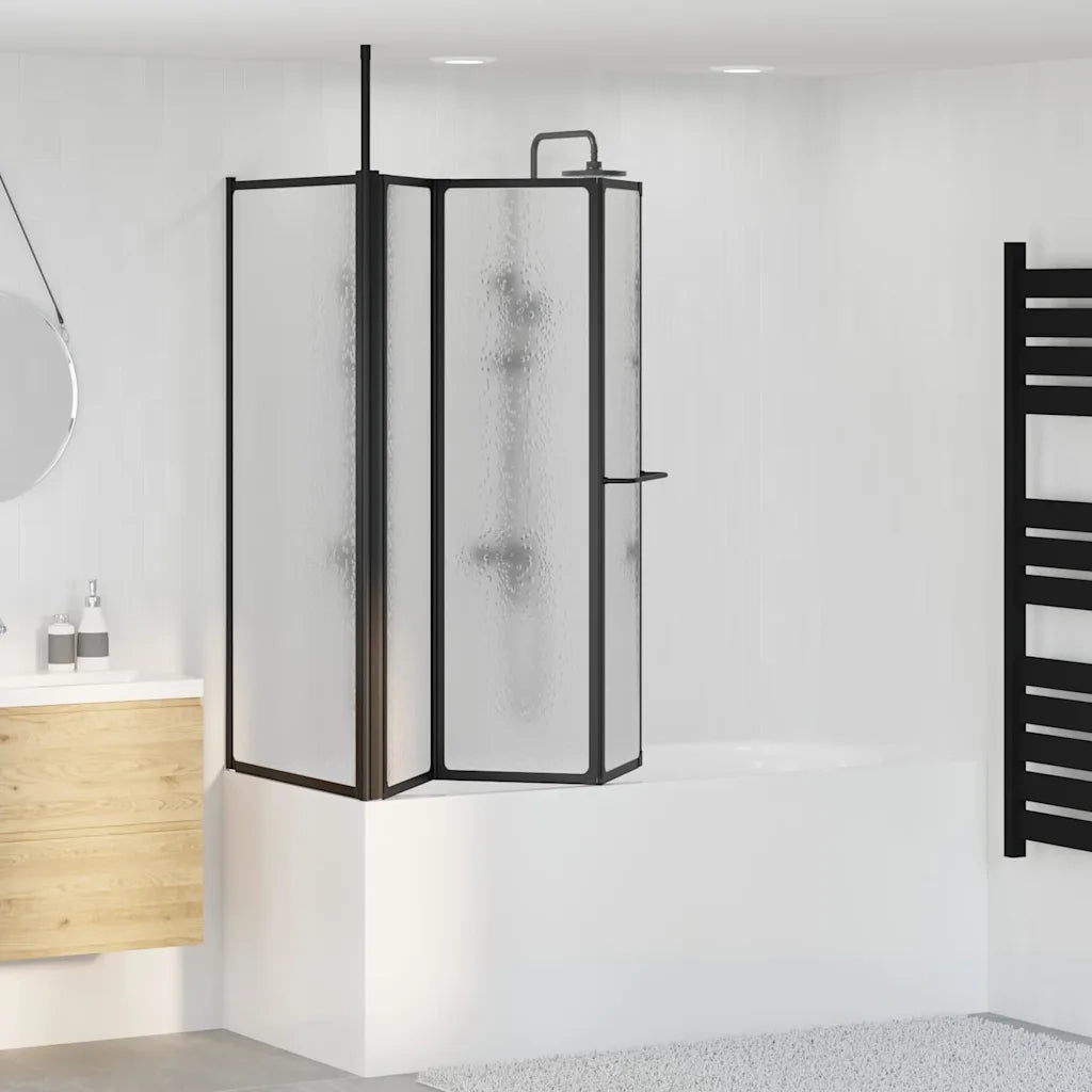 Parete doccia Bianco 120 x 70 x 137 cm Alluminio