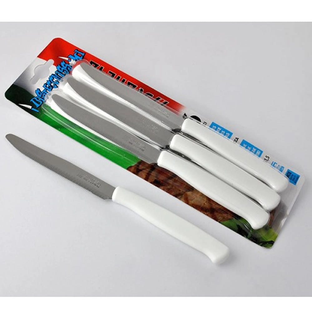Coltelli bistecca multipack pezzi 6 da tavola lama inox