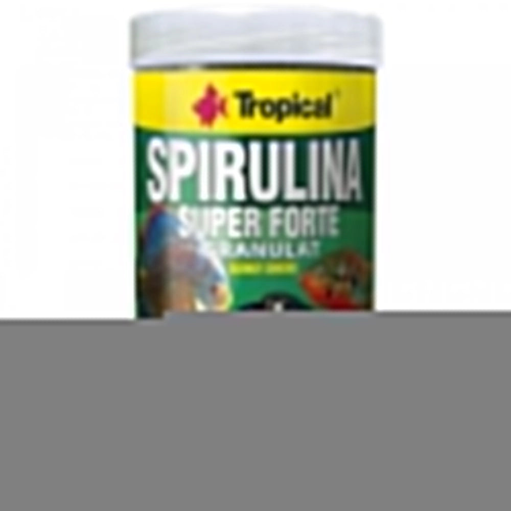 Tropical Spirulina Super Forte Granulat Formato Barattolo- 36% di Spirulina Formato: 250 ml