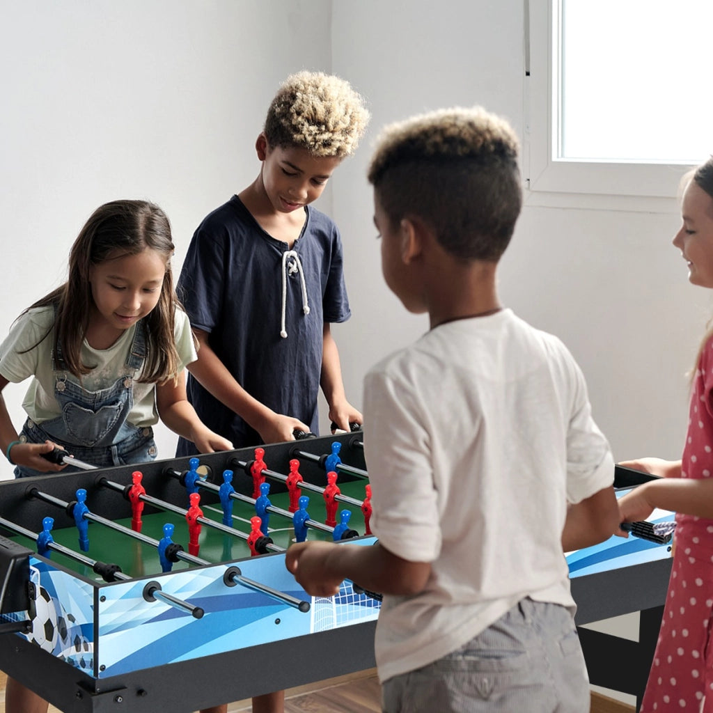 Set da tavolo da gioco combo 15-in-1, Kit di combinazione basket e calcetto con hockey biliardo ping pong bowling-Stanza dei giochi
