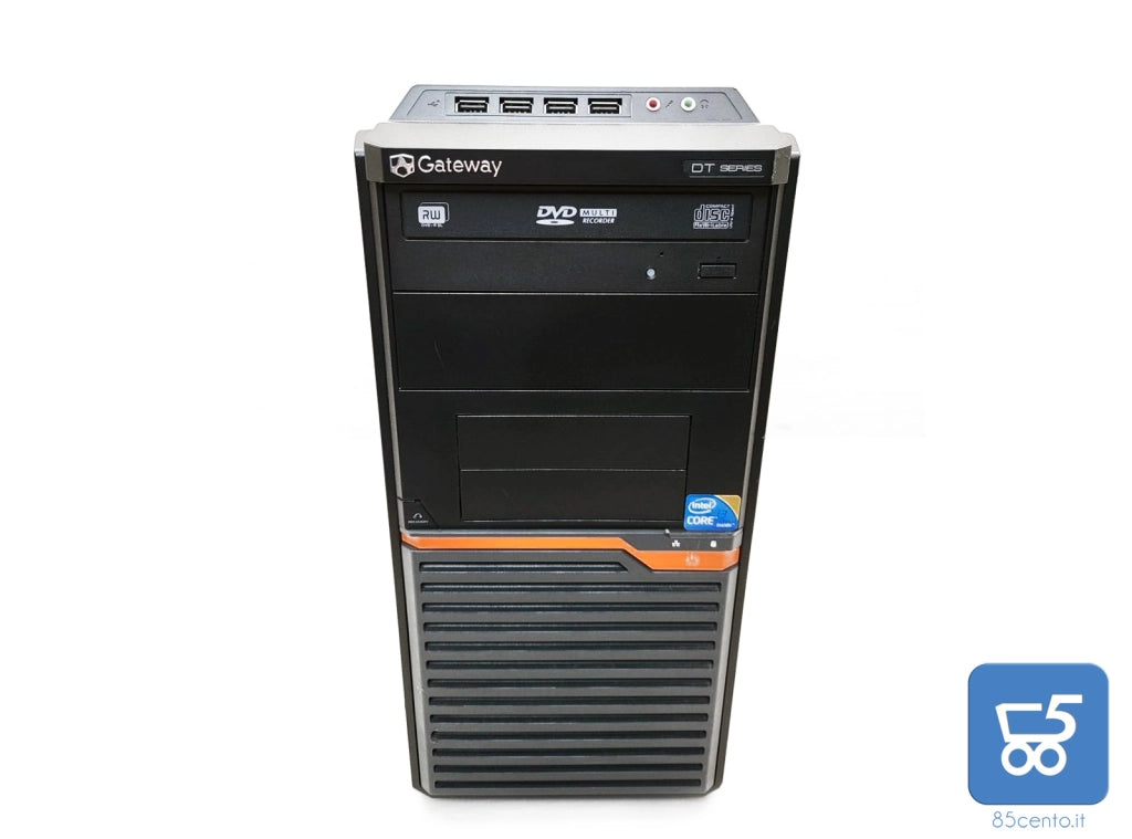 Pc Computer Tower Fujitsu Gateway Cpu I3 3,2Ghz 550 Ram 8Gb SSD 120Gb Windows 10 Pro 64bit Postazione da lavoro - Ricondizionato