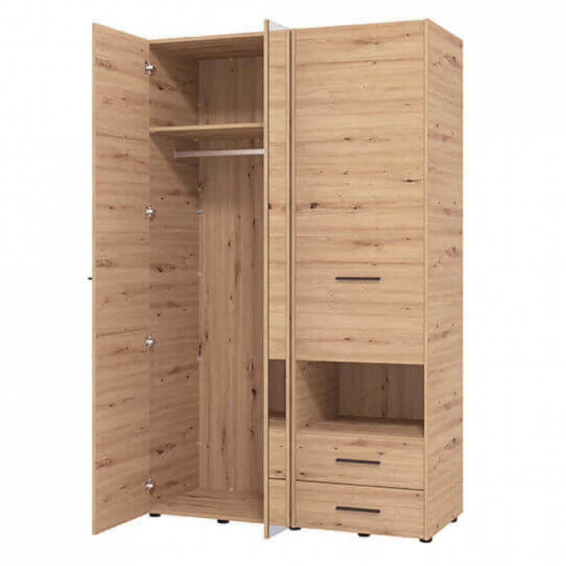 11008262 ARMADIO LEON ROVERE ARTIGIANO