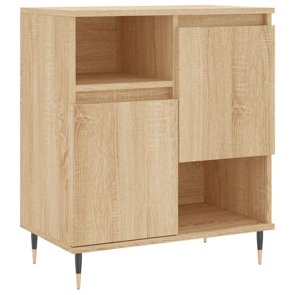 Credenze 2 pz Rovere Sonoma in Legno Multistrato 3190120