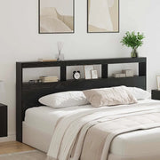 Testiera Rovere Nero 200 x 17 x 102 cm Legno multistrato 886255