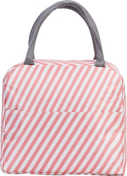 Borsa termica portatile, isolata, impermeabile, per lavoro, scuola, picnic (rosa)
