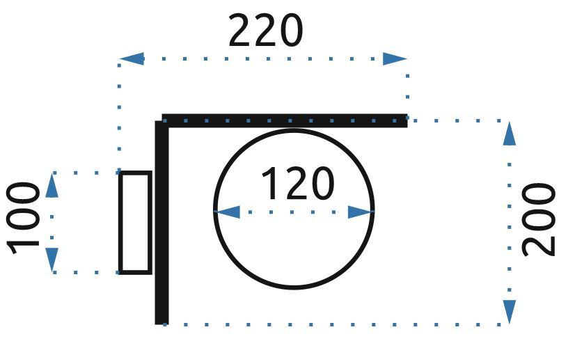 Lampada Da Soffitto / Da Parete Gold APP674-1W