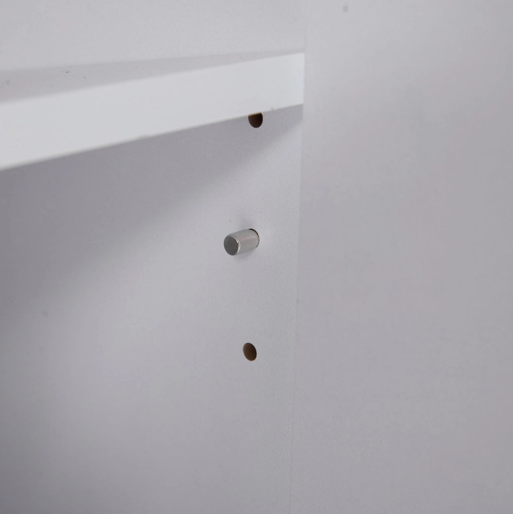 Set ingresso 3 in 1 con panca; pannello appendiabiti e scarpiera 140x32x180 cm; bianco in truciolare