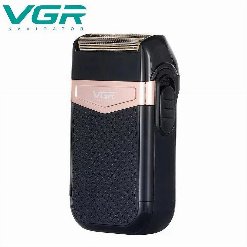 Trade Shop - Vgr V-331 Foil Shaver Rasoio Professionale Barber Rasatura A Pelle Usb -