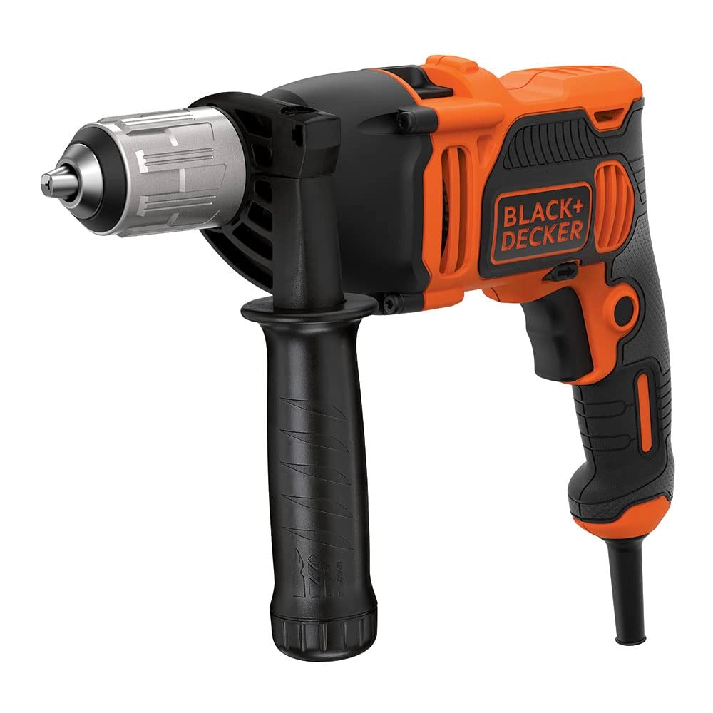 Trapano a Percussione Black Decker BEH850K Qs 850 w