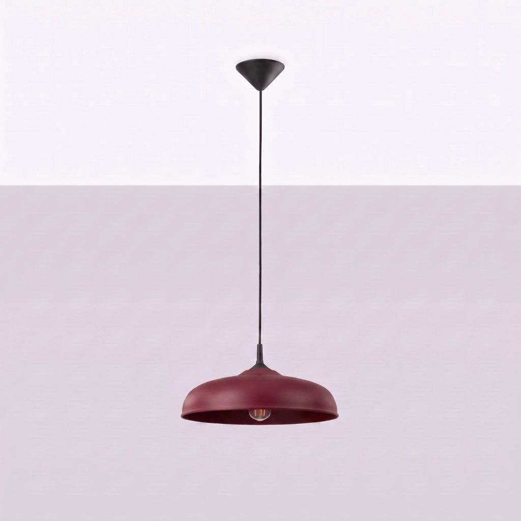 Lampada a sospensione GINA bordeaux