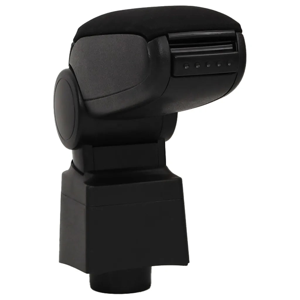 Bracciolo per Auto Nero 12x34x(35-47) cm in ABS CFW5368215