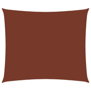 Vela ombreggiante/ombrellone rettangolare 3 x 4 m in tessuto Oxford color terracotta 02_0009667