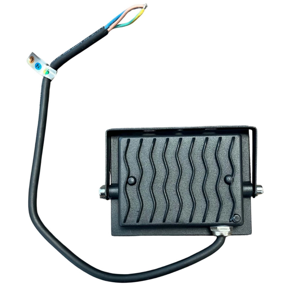 Faro Led Flood Slim RGB Con Telecomando 20W 680 Lumen RGB AC 220V 50Hz Nero IP65