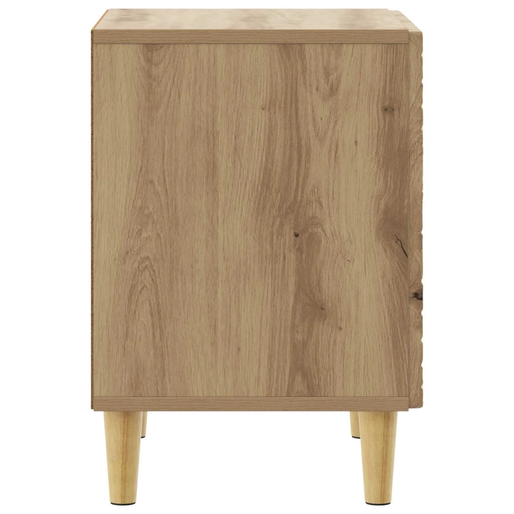 Comodino 2 pcs Rovere Artigianale 43 x 34,5 x 50 cm
