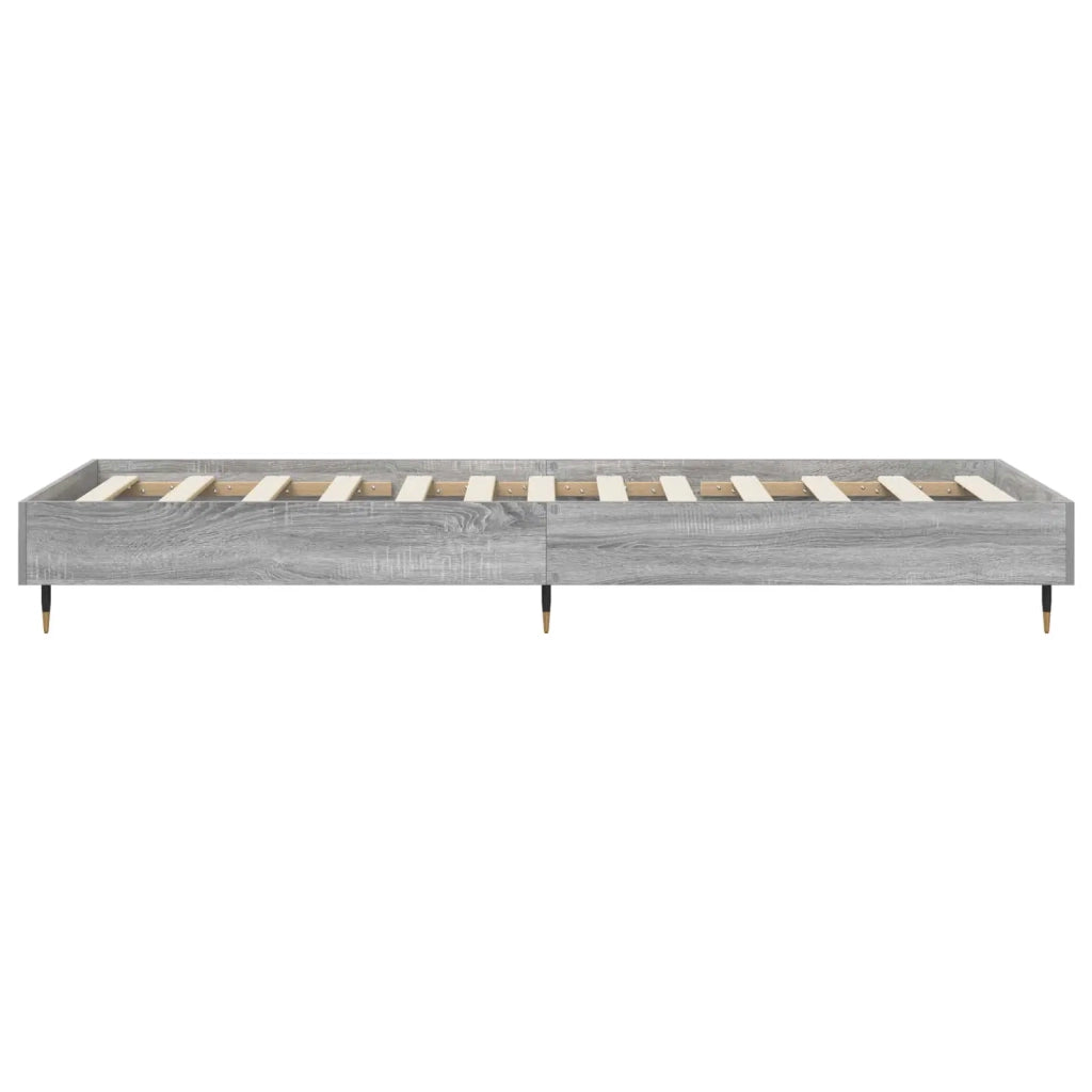 Struttura del letto Sonoma grigio 80 x 200 cm