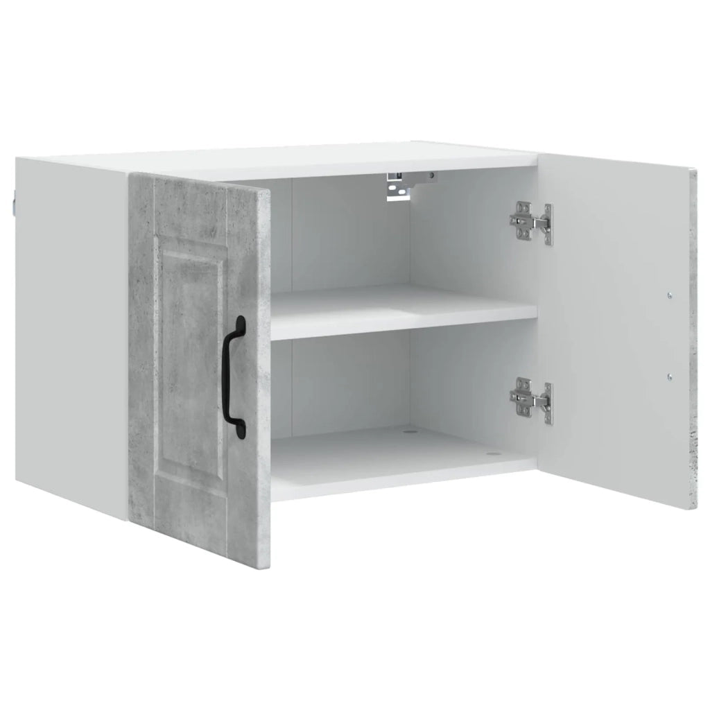 Armadietto a muro PORTO 2 pcs Grigio cemento 60 x 31 x 40 cm 885272